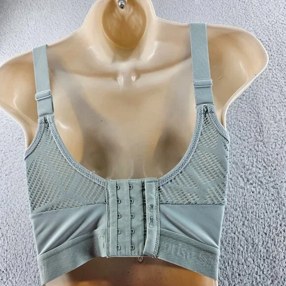 Glamorise‎ Sport Bra Womens 40G High Impact Full Coverage Wireless Mesh Support - Picture 8 of 11